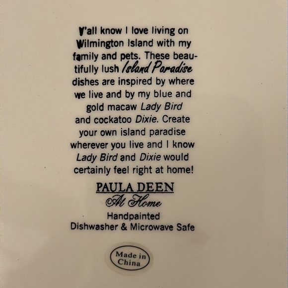 Paula Deen Island Paradise Platter - Picture 9 of 16